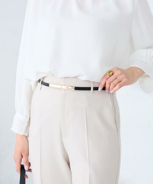 a.v.v / アー・ヴェ・ヴェ ベルト・サスペンダー | 【雑誌InRed(宝島社)4月号掲載】ビットベルト（ブラック）