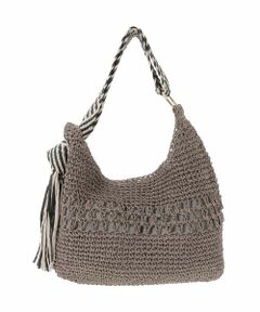 a.v.v / アー・ヴェ・ヴェ トートバッグ | 【雑誌InRed(宝島社)5月号掲載】ミックス編み雑材バッグ