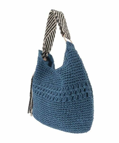 a.v.v / アー・ヴェ・ヴェ トートバッグ | 【雑誌InRed(宝島社)5月号掲載】ミックス編み雑材バッグ | 詳細6