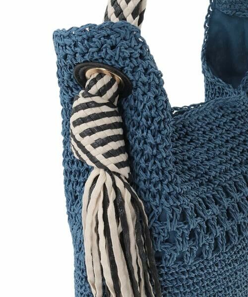 a.v.v / アー・ヴェ・ヴェ トートバッグ | 【雑誌InRed(宝島社)5月号掲載】ミックス編み雑材バッグ | 詳細9