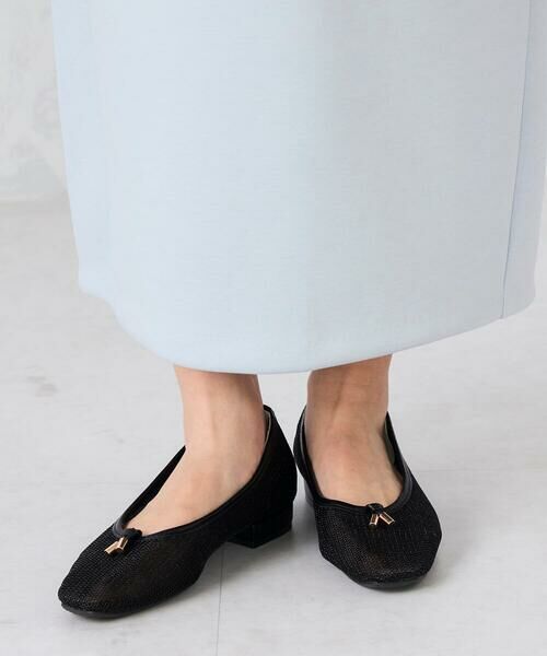 a.v.v / アー・ヴェ・ヴェ パンプス | メッシュパンプス（ブラック）