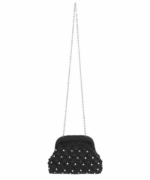 a.v.v / アー・ヴェ・ヴェ ショルダーバッグ | パール調編みバッグ | 詳細13