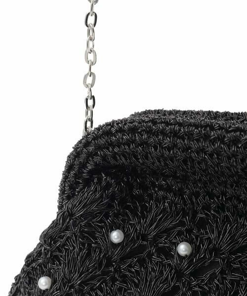 a.v.v / アー・ヴェ・ヴェ ショルダーバッグ | パール調編みバッグ | 詳細14