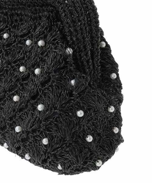 a.v.v / アー・ヴェ・ヴェ ショルダーバッグ | パール調編みバッグ | 詳細15