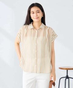 a.v.v / アー・ヴェ・ヴェ シャツ・ブラウス | ストライプシアーシャツ