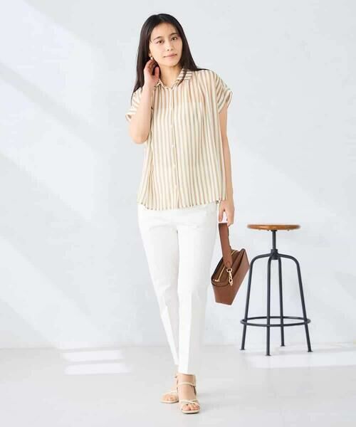 a.v.v / アー・ヴェ・ヴェ シャツ・ブラウス | ストライプシアーシャツ | 詳細10