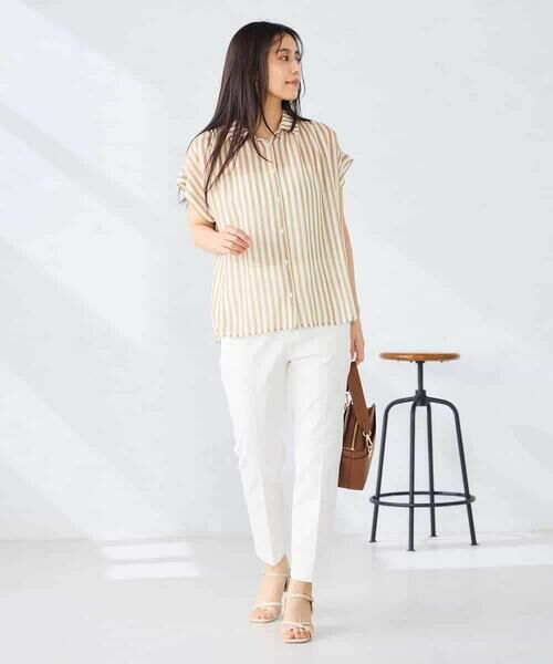 a.v.v / アー・ヴェ・ヴェ シャツ・ブラウス | ストライプシアーシャツ | 詳細11