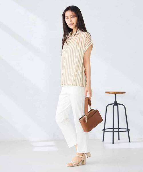 a.v.v / アー・ヴェ・ヴェ シャツ・ブラウス | ストライプシアーシャツ | 詳細12