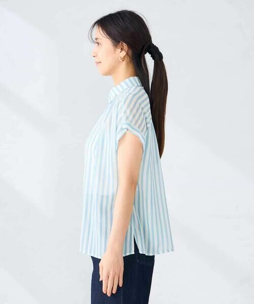 a.v.v / アー・ヴェ・ヴェ シャツ・ブラウス | ストライプシアーシャツ | 詳細15