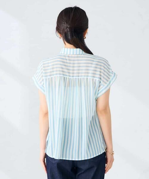 a.v.v / アー・ヴェ・ヴェ シャツ・ブラウス | ストライプシアーシャツ | 詳細16