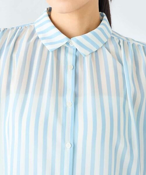 a.v.v / アー・ヴェ・ヴェ シャツ・ブラウス | ストライプシアーシャツ | 詳細17