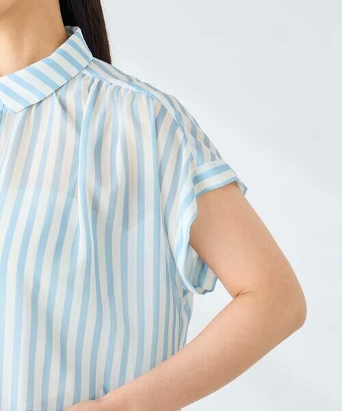 a.v.v / アー・ヴェ・ヴェ シャツ・ブラウス | ストライプシアーシャツ | 詳細18