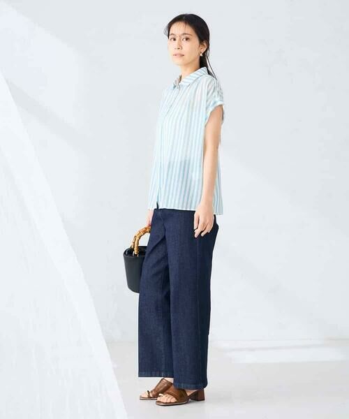 a.v.v / アー・ヴェ・ヴェ シャツ・ブラウス | ストライプシアーシャツ | 詳細5