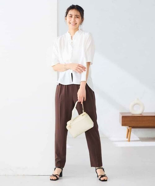 a.v.v / アー・ヴェ・ヴェ シャツ・ブラウス | フリルネックブラウス | 詳細5