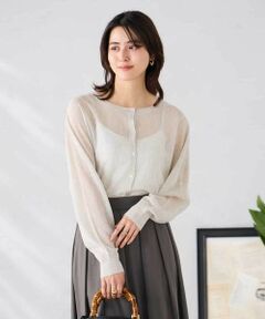 a.v.v / アー・ヴェ・ヴェ カーディガン・ボレロ | 【前後2WAY】シアードルマンカーディガン