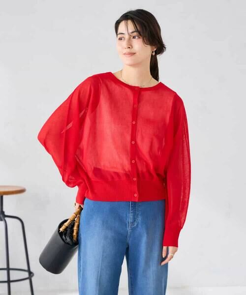 a.v.v / アー・ヴェ・ヴェ カーディガン・ボレロ | 【前後2WAY】シアードルマンカーディガン | 詳細1