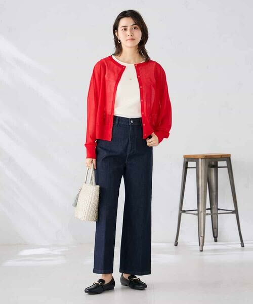 a.v.v / アー・ヴェ・ヴェ カーディガン・ボレロ | 【前後2WAY】シアードルマンカーディガン | 詳細10