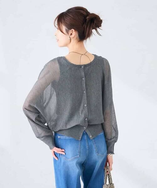 a.v.v / アー・ヴェ・ヴェ カーディガン・ボレロ | 【前後2WAY】シアードルマンカーディガン | 詳細23