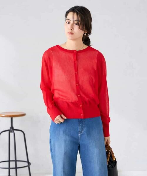 a.v.v / アー・ヴェ・ヴェ カーディガン・ボレロ | 【前後2WAY】シアードルマンカーディガン | 詳細3