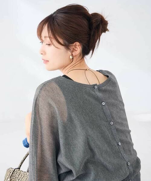 a.v.v / アー・ヴェ・ヴェ カーディガン・ボレロ | 【前後2WAY】シアードルマンカーディガン | 詳細30