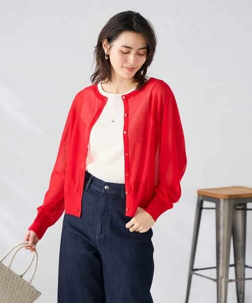 a.v.v / アー・ヴェ・ヴェ カーディガン・ボレロ | 【前後2WAY】シアードルマンカーディガン | 詳細9