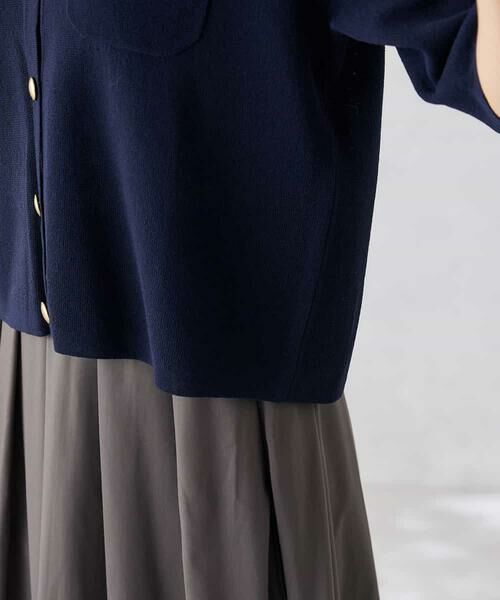 a.v.v / アー・ヴェ・ヴェ カーディガン・ボレロ | 6分袖ジャケットライクカーディガン | 詳細17