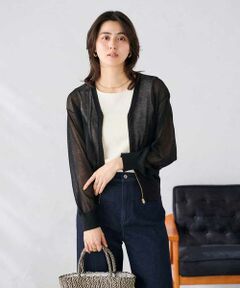 a.v.v / アー・ヴェ・ヴェ カーディガン・ボレロ | シアージップカーディガン