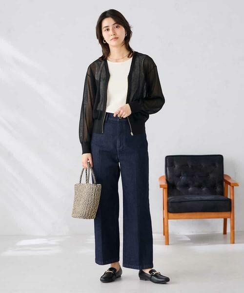 a.v.v / アー・ヴェ・ヴェ カーディガン・ボレロ | シアージップカーディガン | 詳細10