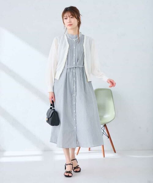 a.v.v / アー・ヴェ・ヴェ カーディガン・ボレロ | シアージップカーディガン | 詳細4