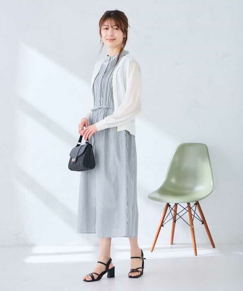 a.v.v / アー・ヴェ・ヴェ カーディガン・ボレロ | シアージップカーディガン | 詳細5