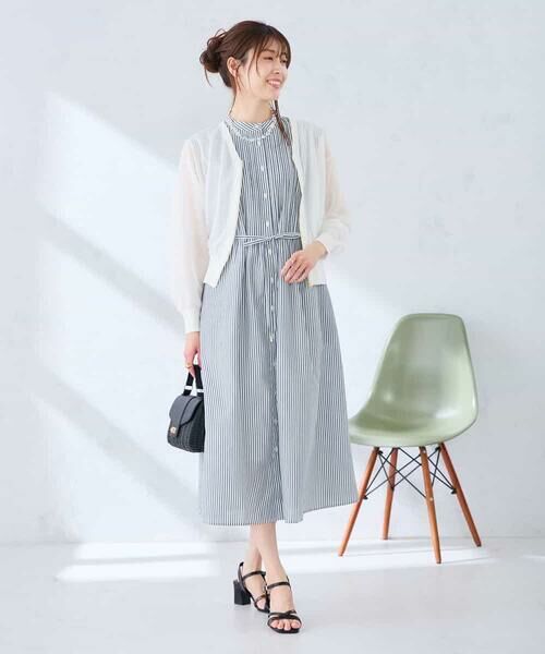 a.v.v / アー・ヴェ・ヴェ カーディガン・ボレロ | シアージップカーディガン | 詳細7