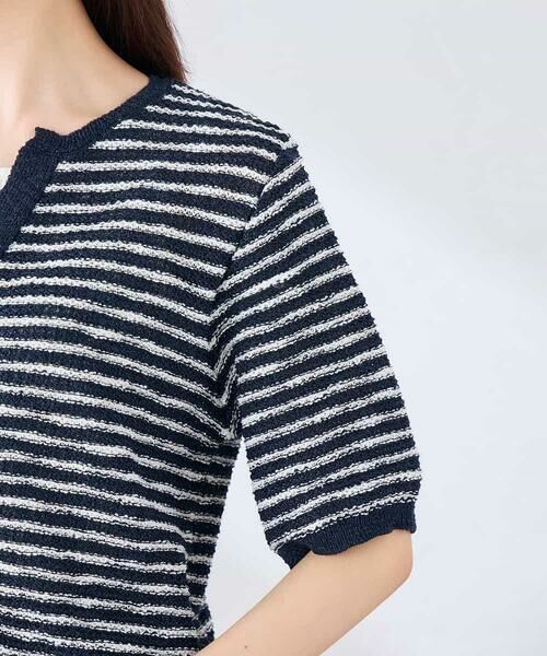 a.v.v / アー・ヴェ・ヴェ カーディガン・ボレロ | ラメキーネックカーディガン | 詳細11