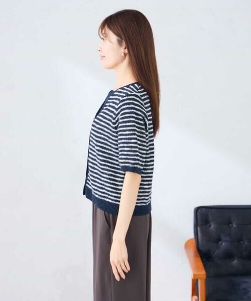a.v.v / アー・ヴェ・ヴェ カーディガン・ボレロ | ラメキーネックカーディガン | 詳細8