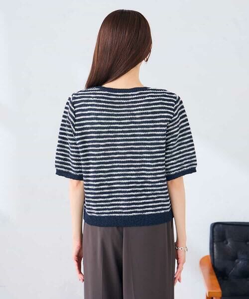 a.v.v / アー・ヴェ・ヴェ カーディガン・ボレロ | ラメキーネックカーディガン | 詳細9