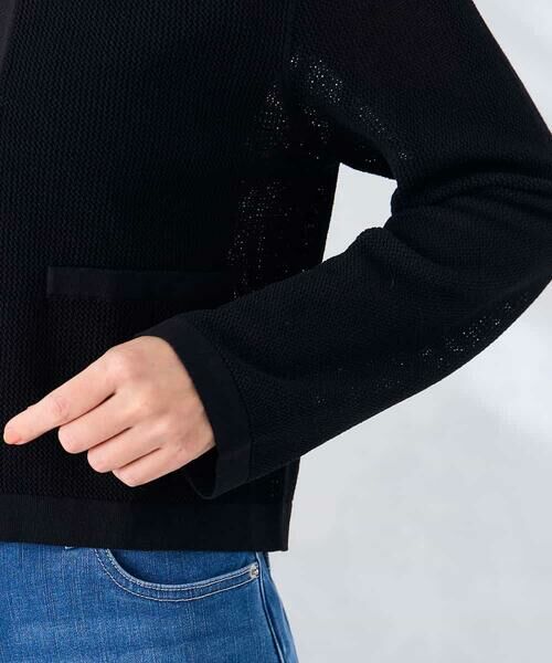 a.v.v / アー・ヴェ・ヴェ カーディガン・ボレロ | サマーメッシュショートカーディガン | 詳細10