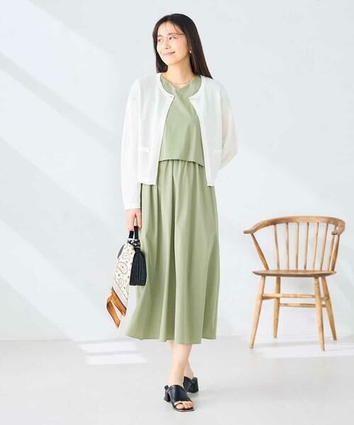 a.v.v / アー・ヴェ・ヴェ カーディガン・ボレロ | サマーメッシュショートカーディガン | 詳細19