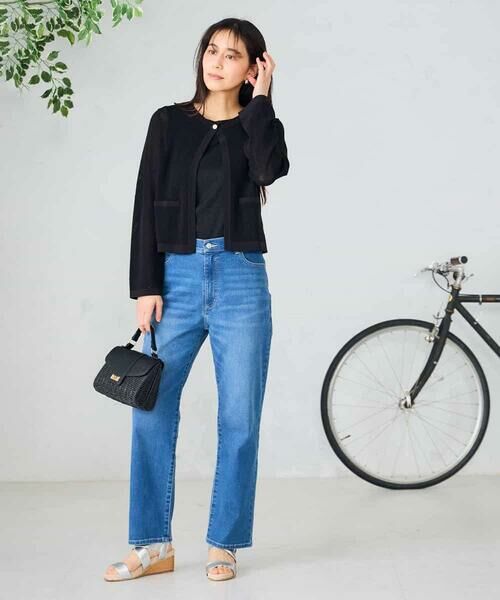 a.v.v / アー・ヴェ・ヴェ カーディガン・ボレロ | サマーメッシュショートカーディガン | 詳細2