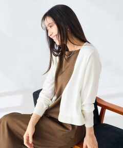 a.v.v / アー・ヴェ・ヴェ カーディガン・ボレロ | シアーラメトッパーカーディガン