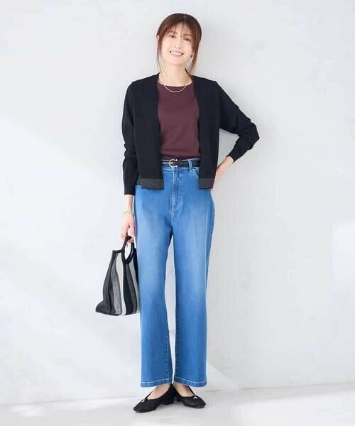 a.v.v / アー・ヴェ・ヴェ カーディガン・ボレロ | シアーラメトッパーカーディガン | 詳細14