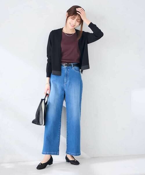 a.v.v / アー・ヴェ・ヴェ カーディガン・ボレロ | シアーラメトッパーカーディガン | 詳細15