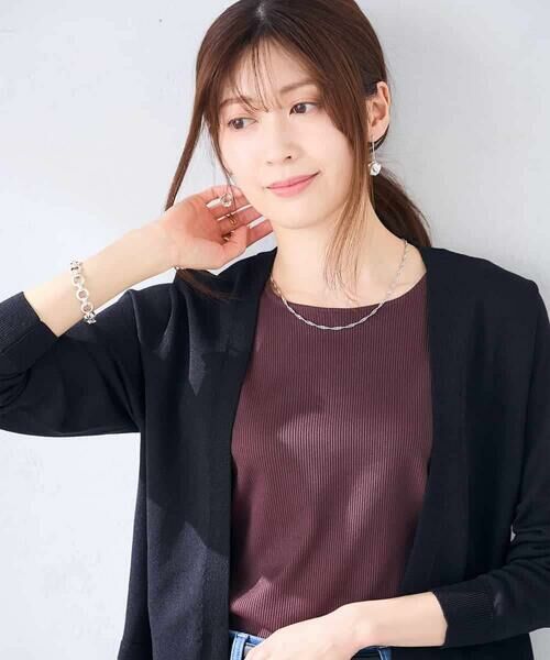 a.v.v / アー・ヴェ・ヴェ カーディガン・ボレロ | シアーラメトッパーカーディガン | 詳細17