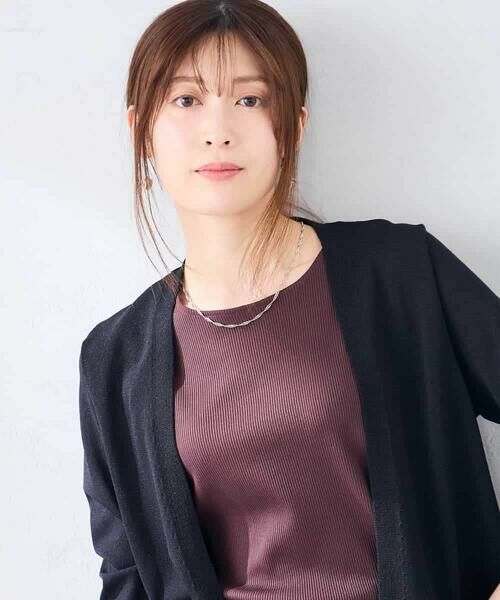 a.v.v / アー・ヴェ・ヴェ カーディガン・ボレロ | シアーラメトッパーカーディガン | 詳細19