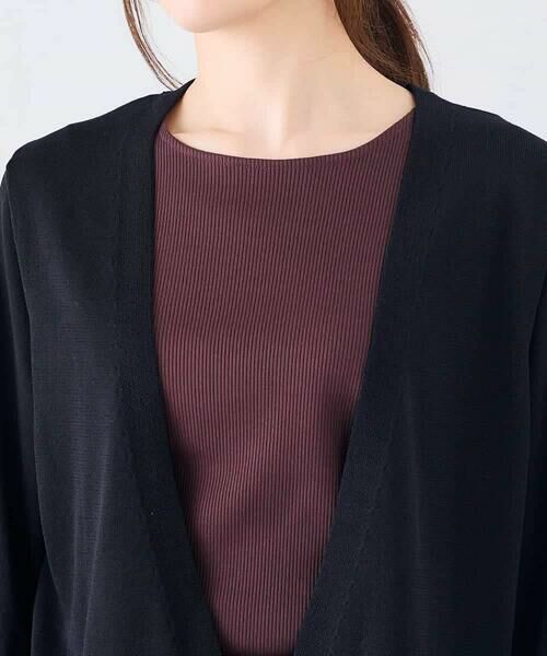 a.v.v / アー・ヴェ・ヴェ カーディガン・ボレロ | シアーラメトッパーカーディガン | 詳細24