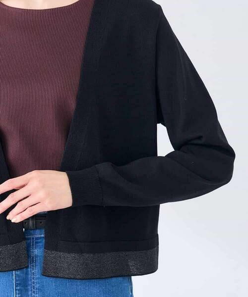 a.v.v / アー・ヴェ・ヴェ カーディガン・ボレロ | シアーラメトッパーカーディガン | 詳細25