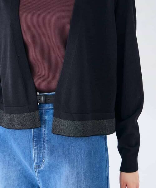 a.v.v / アー・ヴェ・ヴェ カーディガン・ボレロ | シアーラメトッパーカーディガン | 詳細26