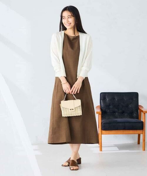 a.v.v / アー・ヴェ・ヴェ カーディガン・ボレロ | シアーラメトッパーカーディガン | 詳細4
