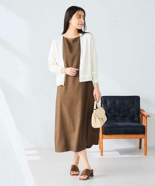 a.v.v / アー・ヴェ・ヴェ カーディガン・ボレロ | シアーラメトッパーカーディガン | 詳細5