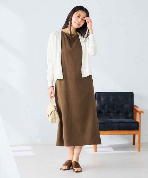 a.v.v / アー・ヴェ・ヴェ カーディガン・ボレロ | シアーラメトッパーカーディガン | 詳細7