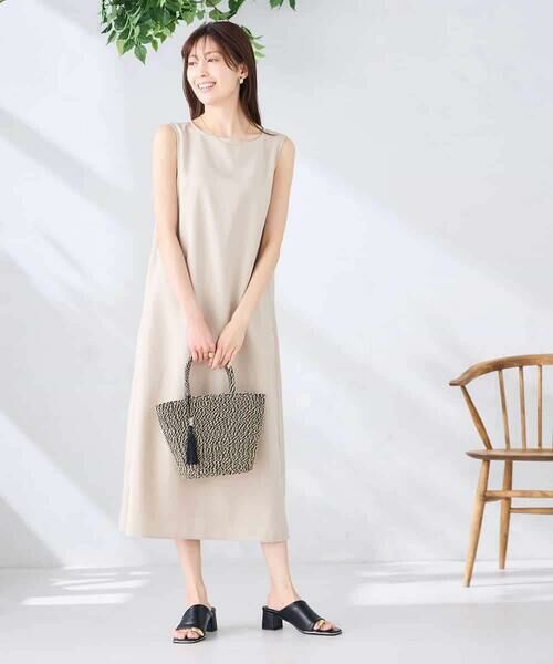 a.v.v / アー・ヴェ・ヴェ ロング・マキシ丈ワンピース | 【洗える】ノースリーブフレアワンピース | 詳細2