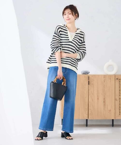 a.v.v / アー・ヴェ・ヴェ ニット・セーター | メッシュフードニットプルオーバー | 詳細21